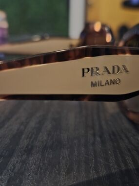 Prada Women Glasses 100% Authentic Check Pictures And Serial Number.